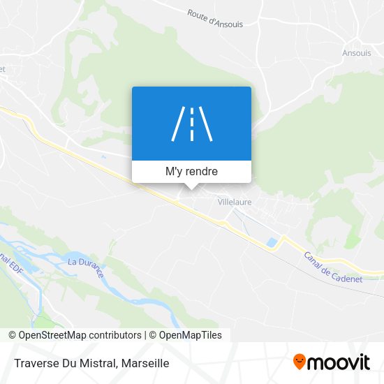 Traverse Du Mistral plan