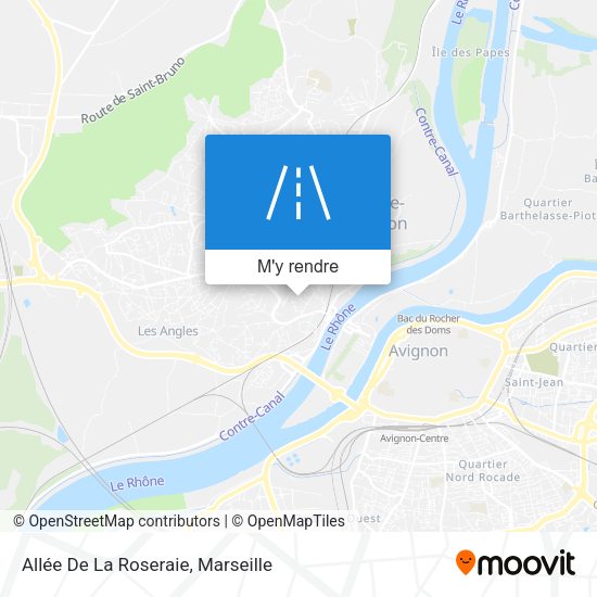 Allée De La Roseraie plan