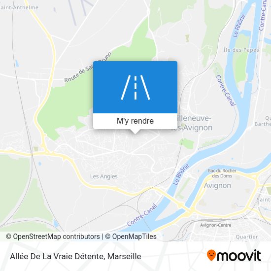 Allée De La Vraie Détente plan