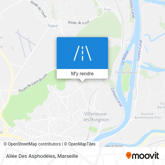 Allée Des Asphodèles plan