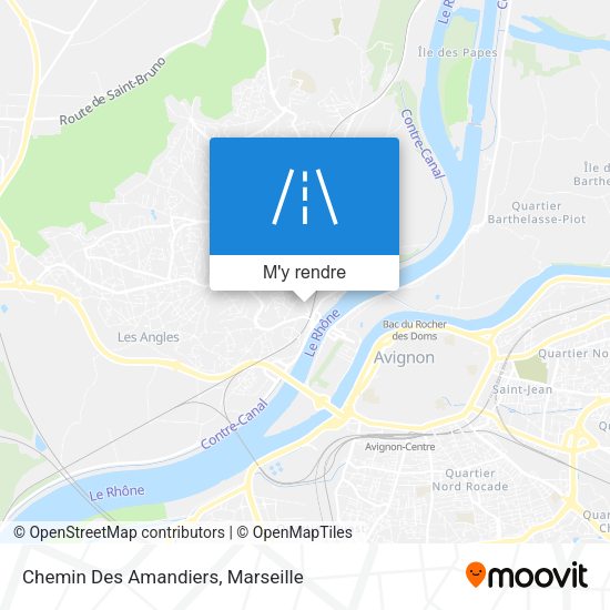 Chemin Des Amandiers plan