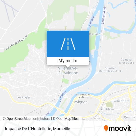 Impasse De L'Hostellerie plan