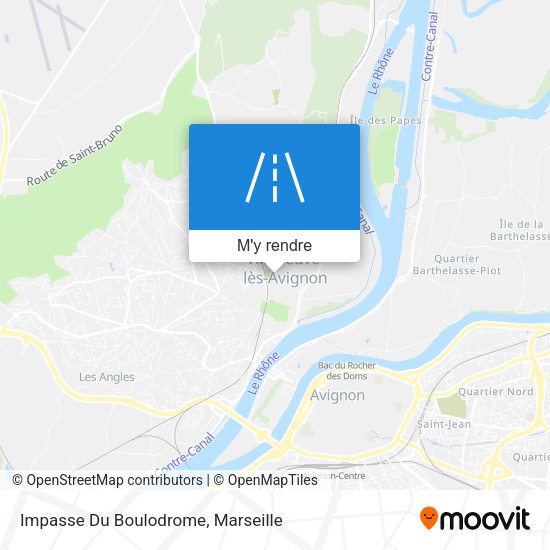 Impasse Du Boulodrome plan