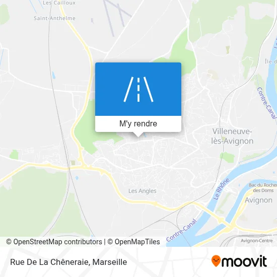 Rue De La Chêneraie plan