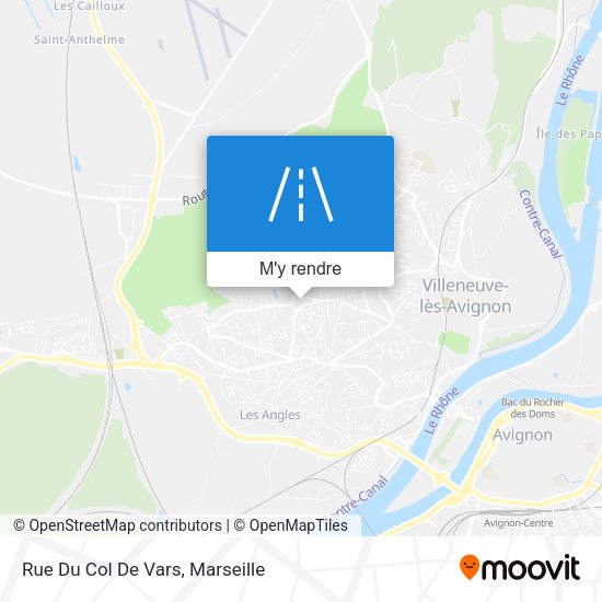 Rue Du Col De Vars plan