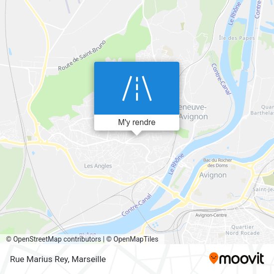 Rue Marius Rey plan