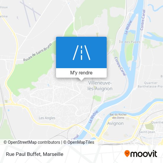 Rue Paul Buffet plan