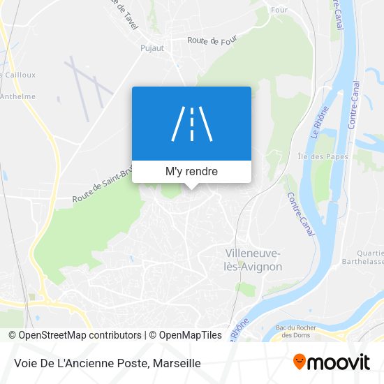 Voie De L'Ancienne Poste plan