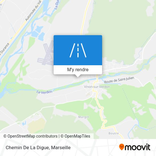 Chemin De La Digue plan