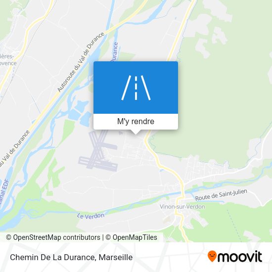 Chemin De La Durance plan