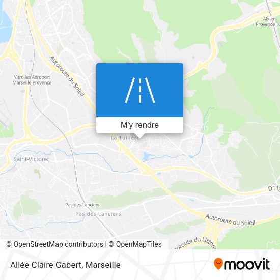 Allée Claire Gabert plan