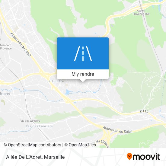 Allée De L'Adret plan