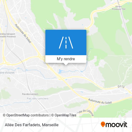 Allée Des Farfadets plan