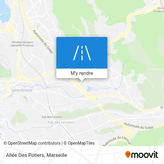 Allée Des Potiers plan