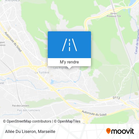 Allée Du Liseron plan