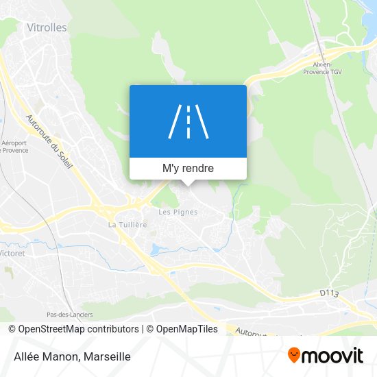 Allée Manon plan