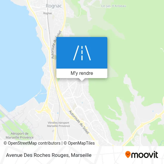 Avenue Des Roches Rouges plan