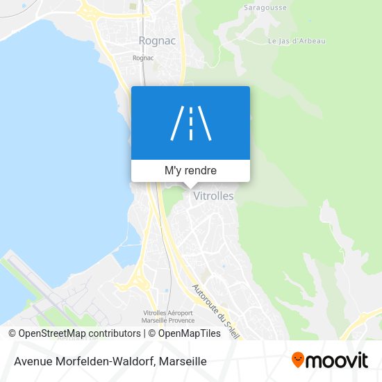 Avenue Morfelden-Waldorf plan