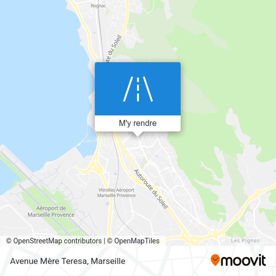 Avenue Mère Teresa plan