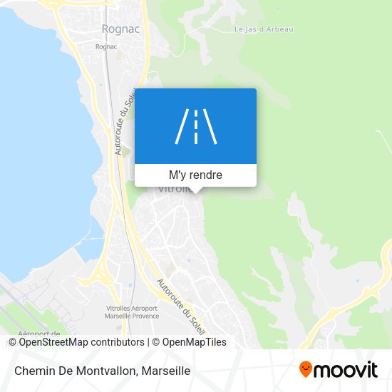 Chemin De Montvallon plan
