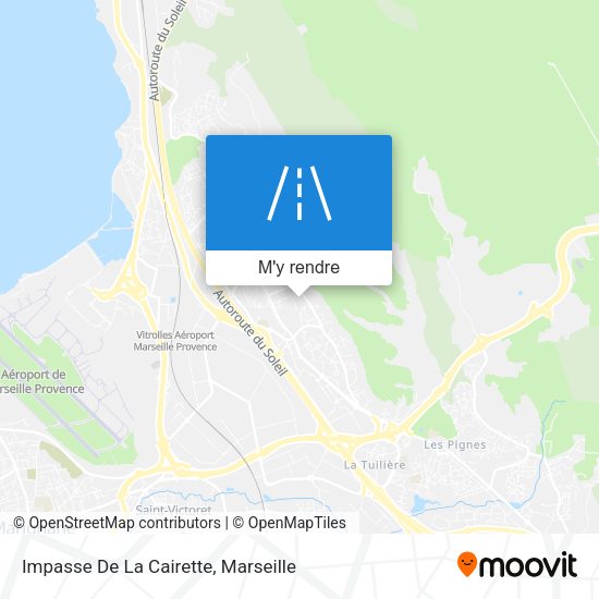 Impasse De La Cairette plan