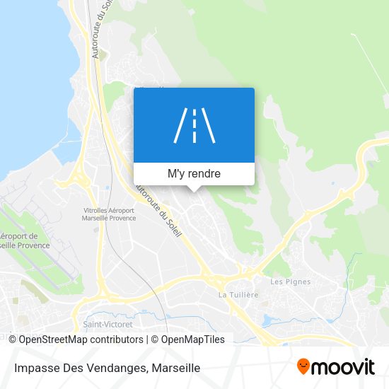 Impasse Des Vendanges plan