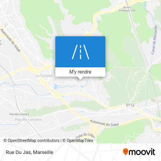 Rue Du Jas plan