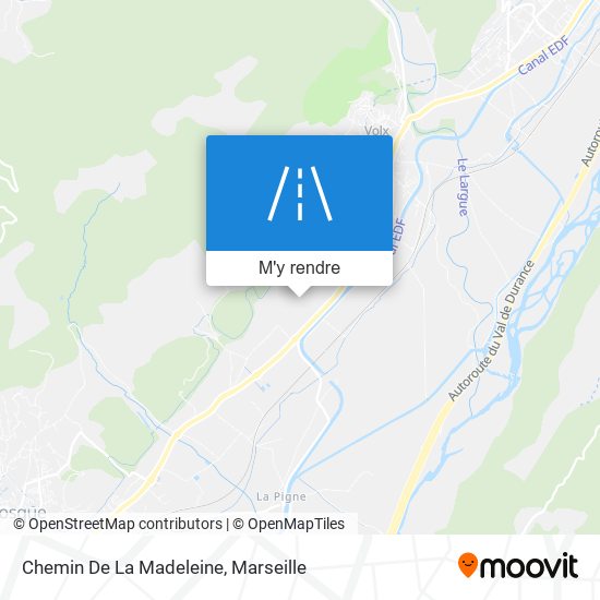 Chemin De La Madeleine plan