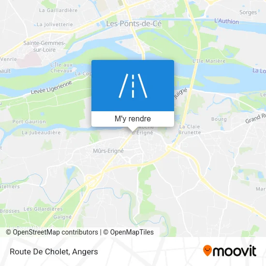 Route De Cholet plan