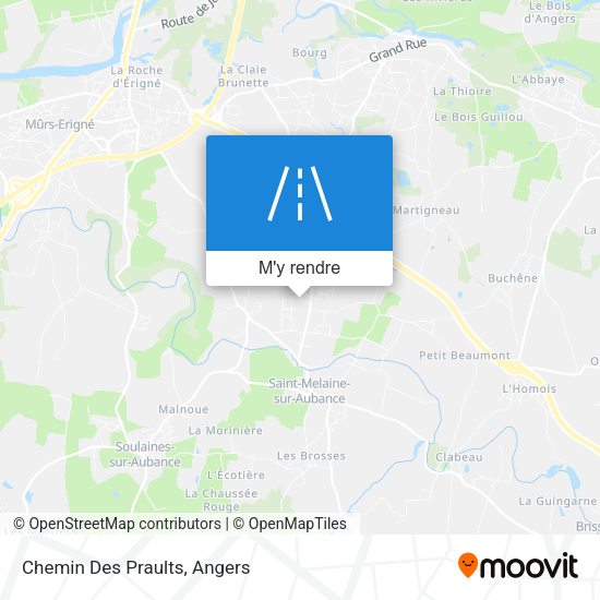 Chemin Des Praults plan