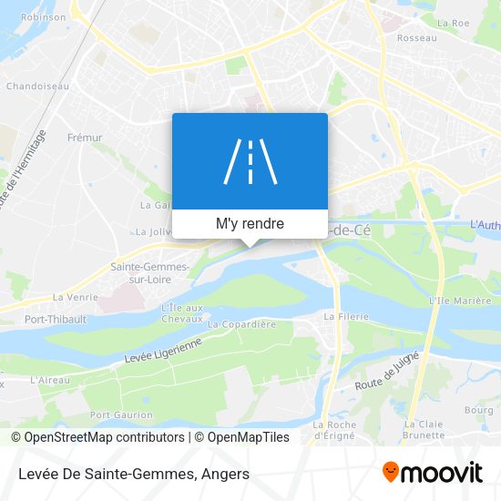 Levée De Sainte-Gemmes plan