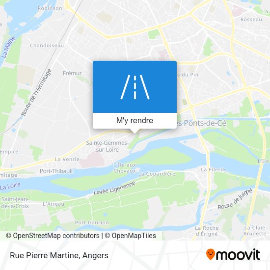 Rue Pierre Martine plan