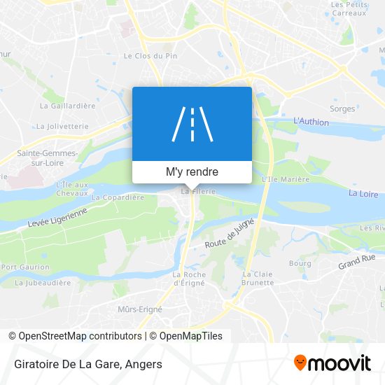 Giratoire De La Gare plan