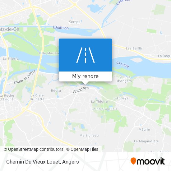 Chemin Du Vieux Louet plan