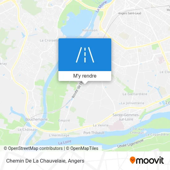 Chemin De La Chauvelaie plan