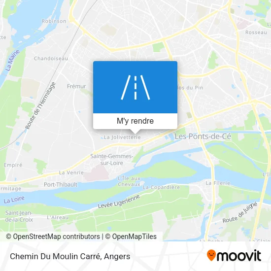 Chemin Du Moulin Carré plan