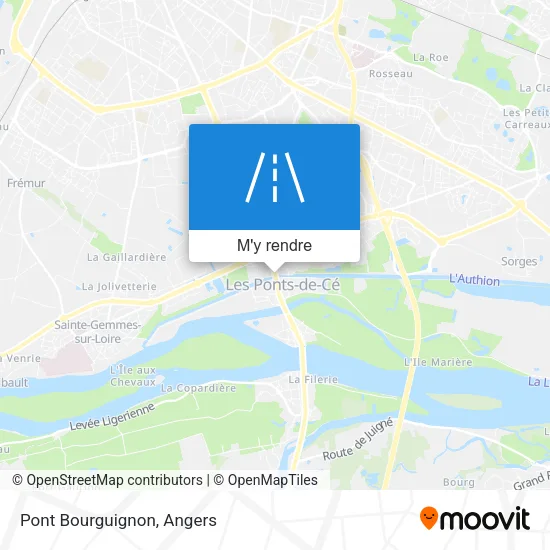 Pont Bourguignon plan