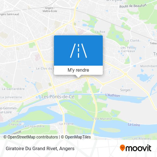 Giratoire Du Grand Rivet plan