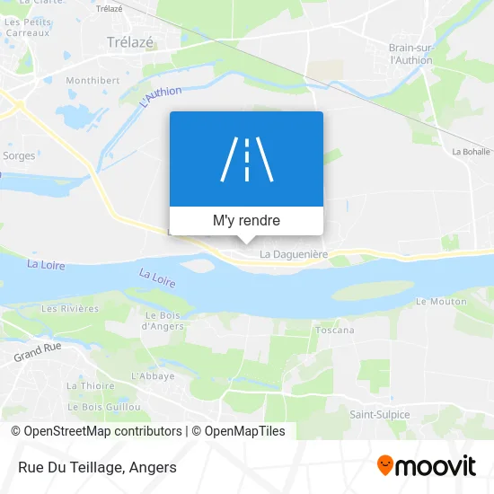 Rue Du Teillage plan