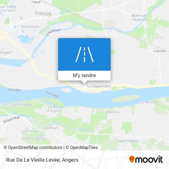 Rue De La Vieille Levée plan