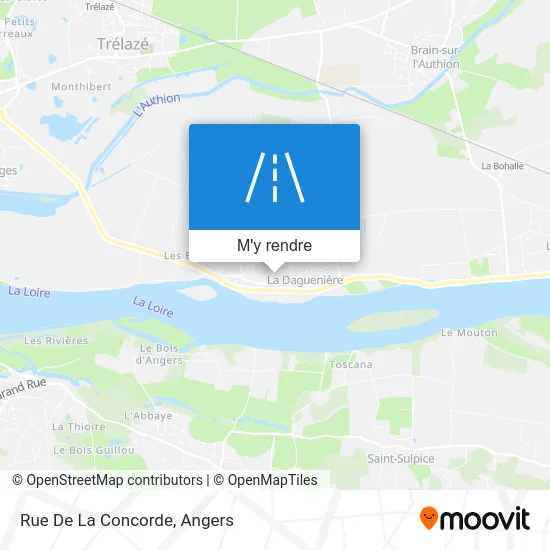 Rue De La Concorde plan