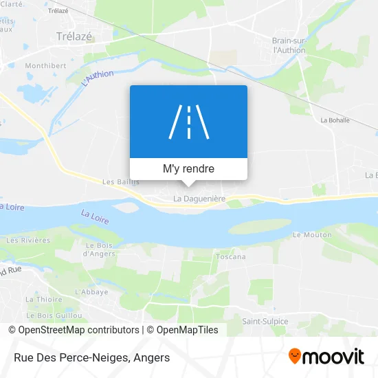 Rue Des Perce-Neiges plan