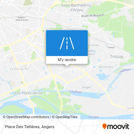 Place Des Tellières plan