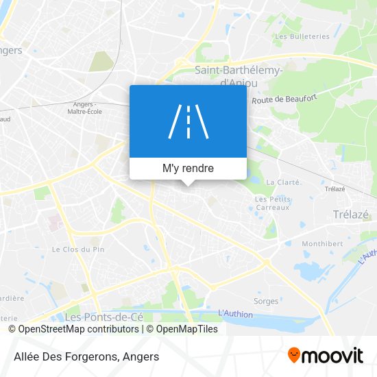 Allée Des Forgerons plan