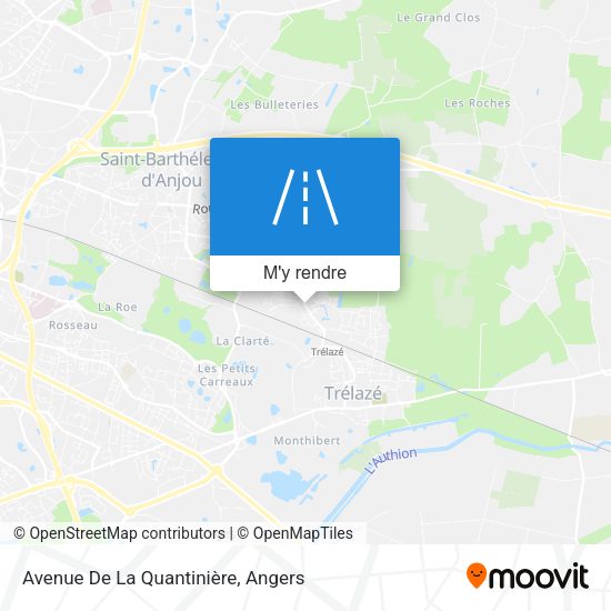 Avenue De La Quantinière plan