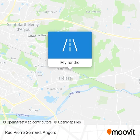 Rue Pierre Semard plan