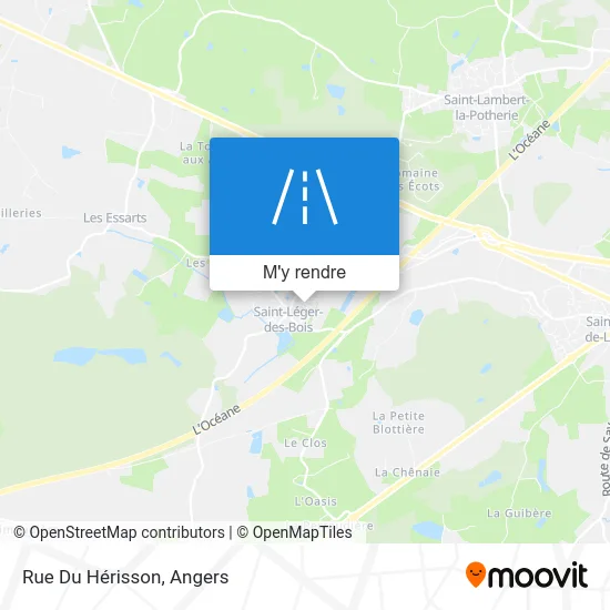 Rue Du Hérisson plan