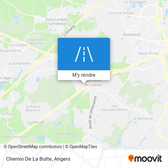 Chemin De La Butte plan