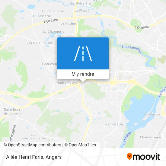 Allée Henri Faris plan