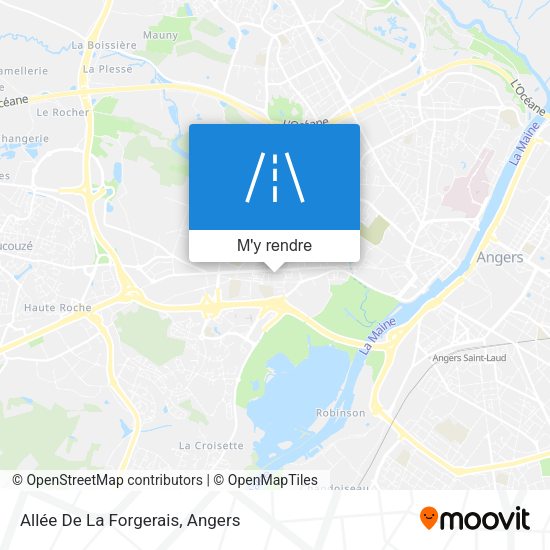 Allée De La Forgerais plan